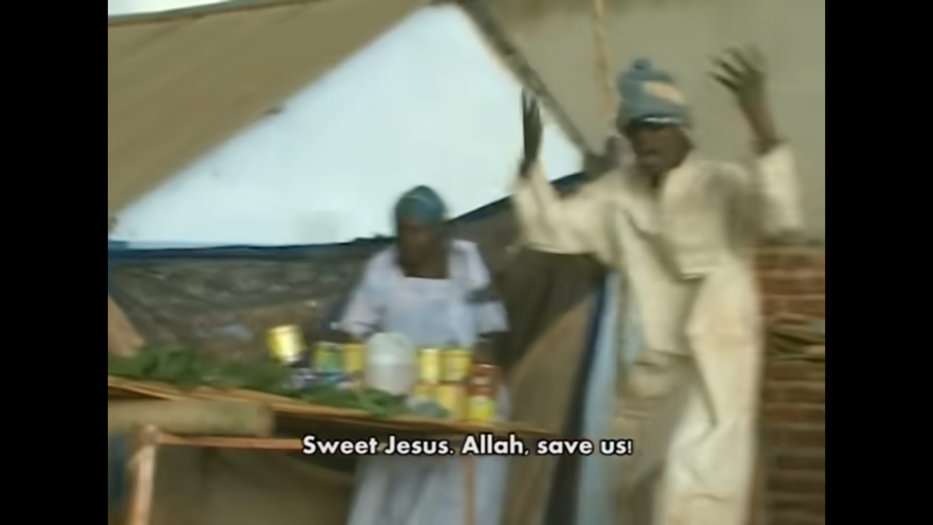Sweet Jesus. Allah save