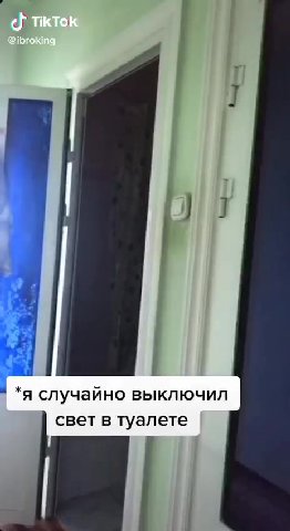 *я случайно выключил свет в туалете d *Батя в туалете