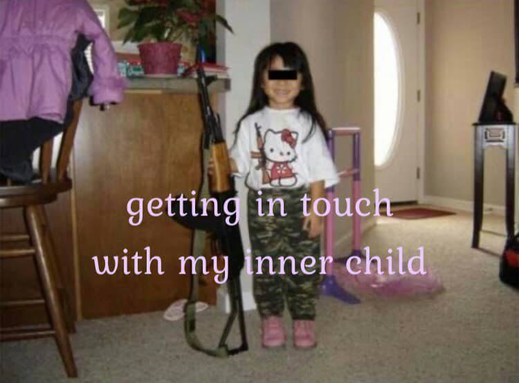 4 i getting in touch with my inner child