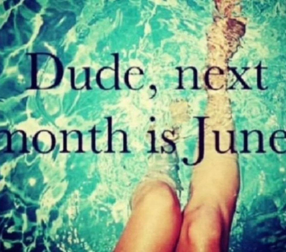ude, pont is June
