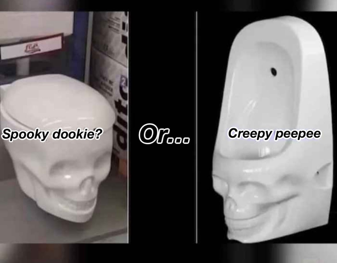 a Spooky Creepy peepee