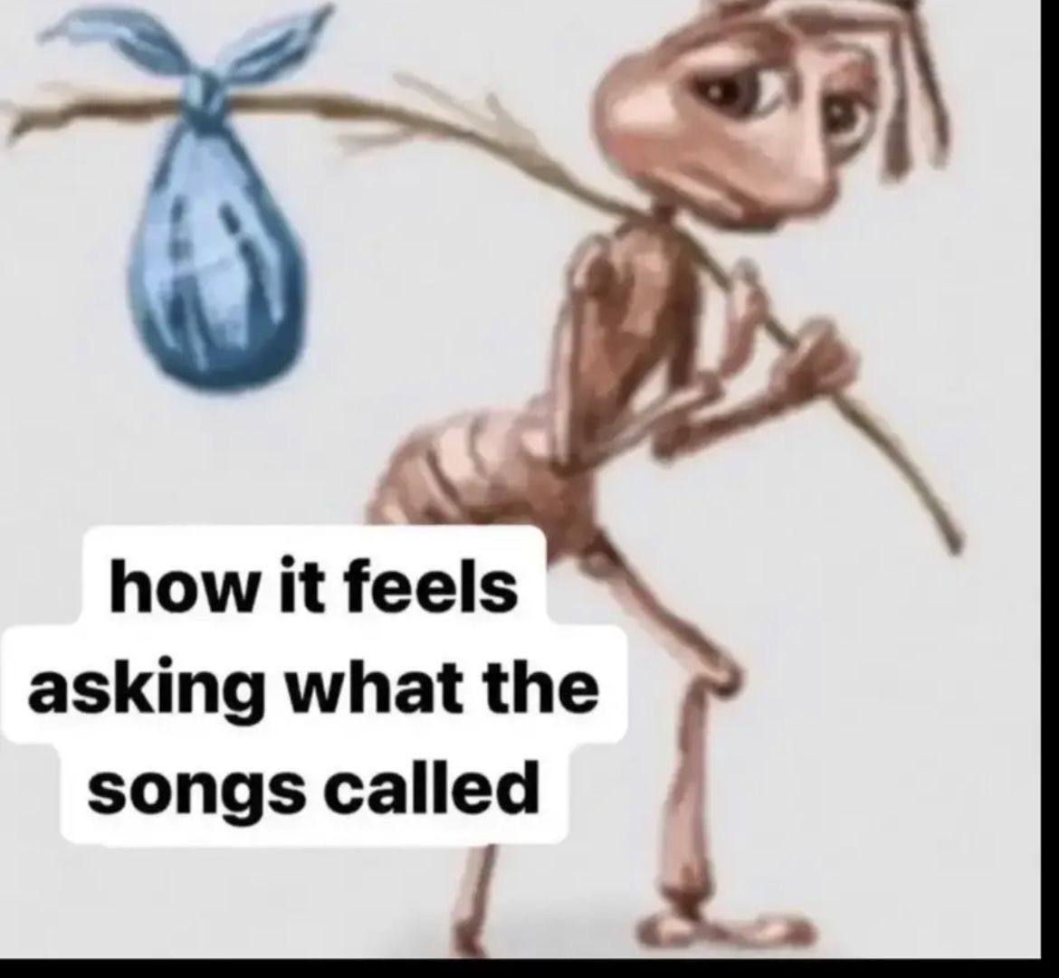 how it feels asking what the songs called