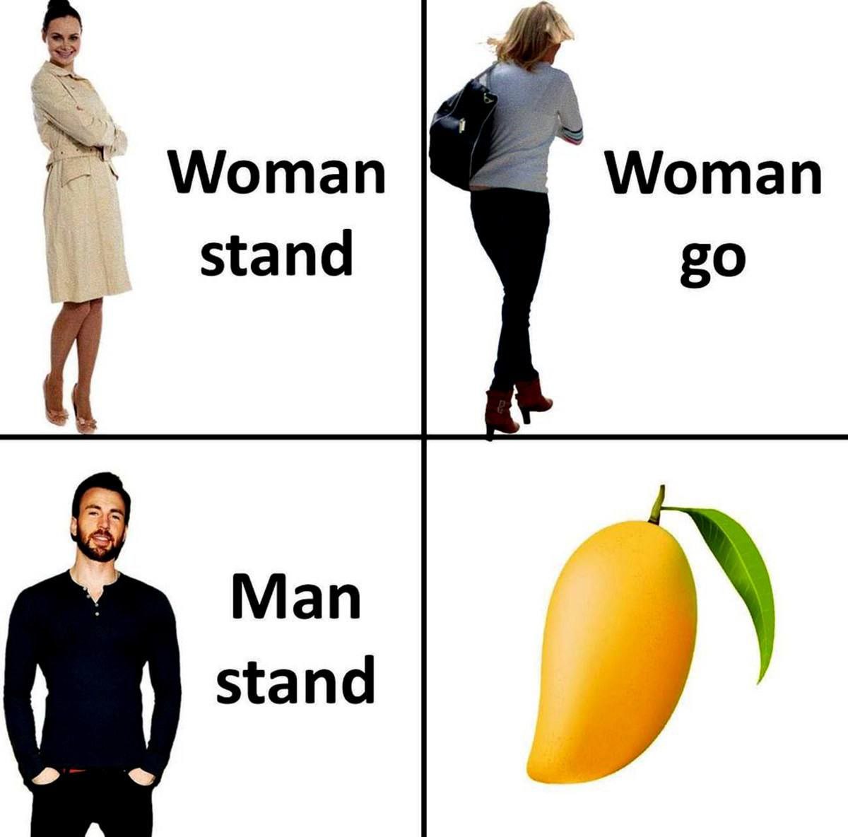 Woman Woman stand 50 Man stand