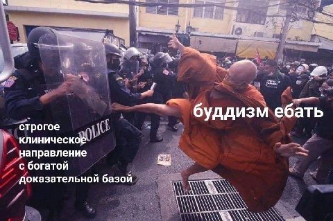 буддизм ебать строгое клиническое направление с богатой доказательнои базой WANS