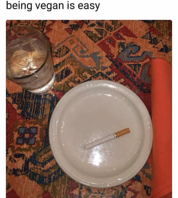 being vegan is easy