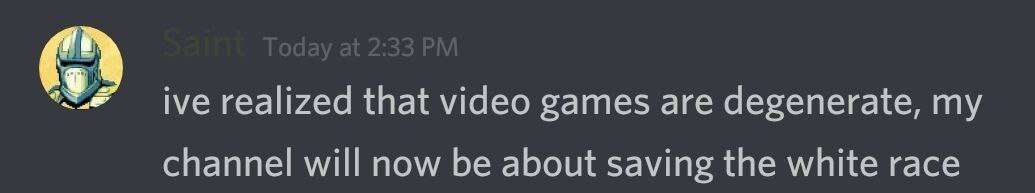 nice vid saint