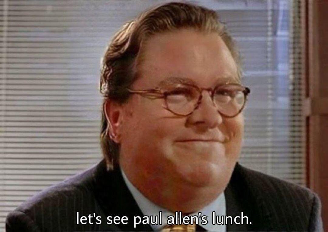 let's see paul lunch.