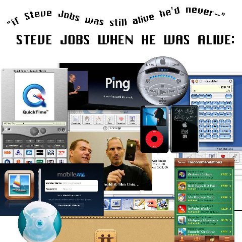ste was stin STEVE JOBS WHEN HE WAS ALIVE QuickTime 4 Sample Movie Calculator 8551.25 Ping DEC network for music QuickTime Hom ‘Avo: be 4) (5) (6) (store) iPod a ©о New Message HBO NEWS he Application