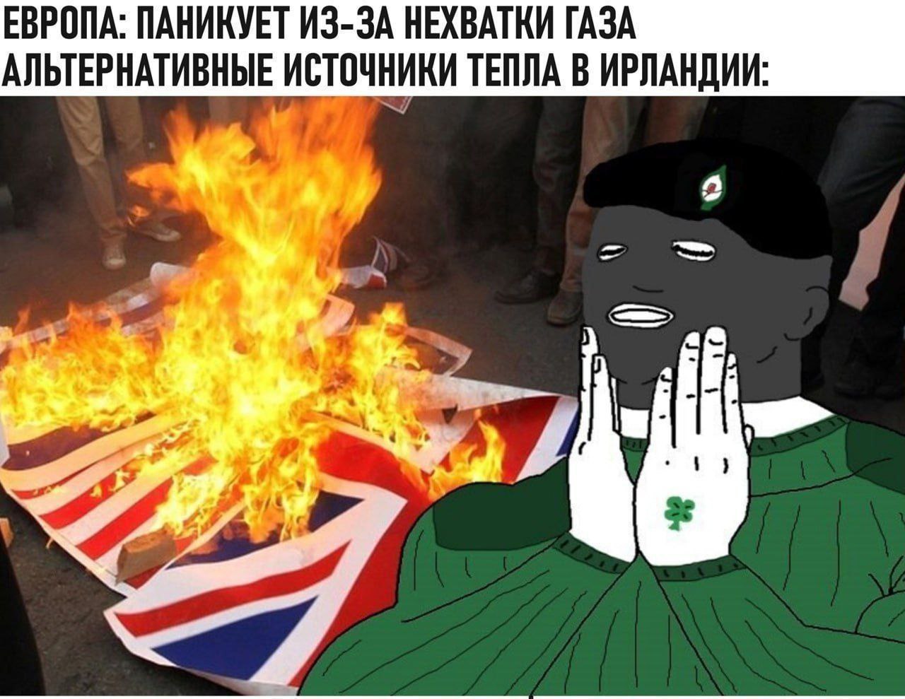 ВРОПА: ПАНИКУЕТ ИЗ-ЗА НЕХВАТКИ ГАЗА АЛЬТЕРНАТИВНЫЕ ИСТО ЧНИКИ ТЕПЛА В ИРЛАНДИИ: