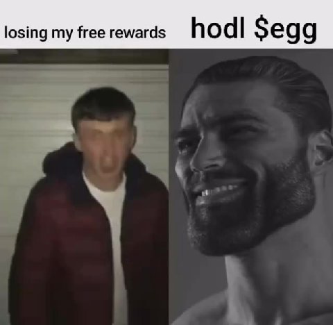 losing my free rewards hodl Segg didnt wineachrouna hod Segg