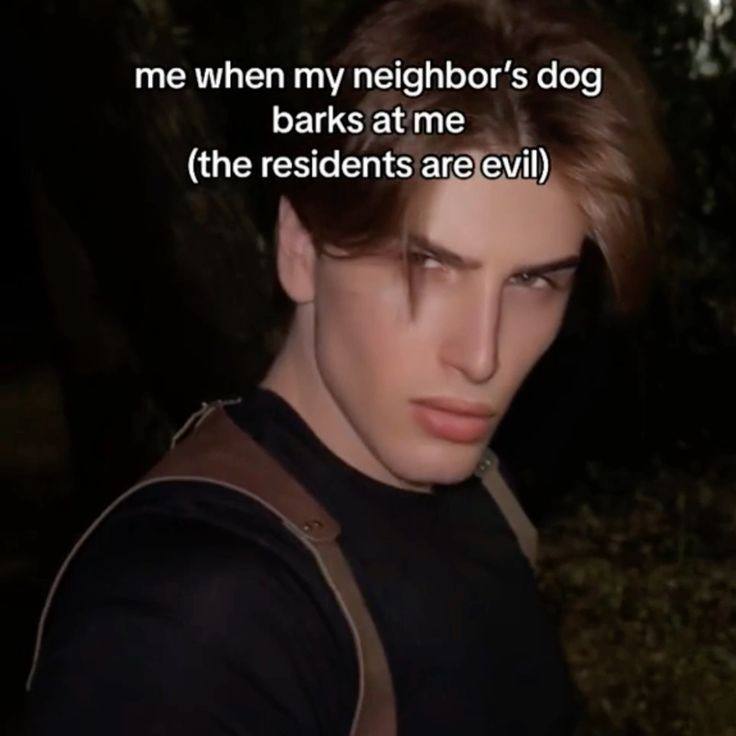 me when my dog barks at me (the residents are evil)