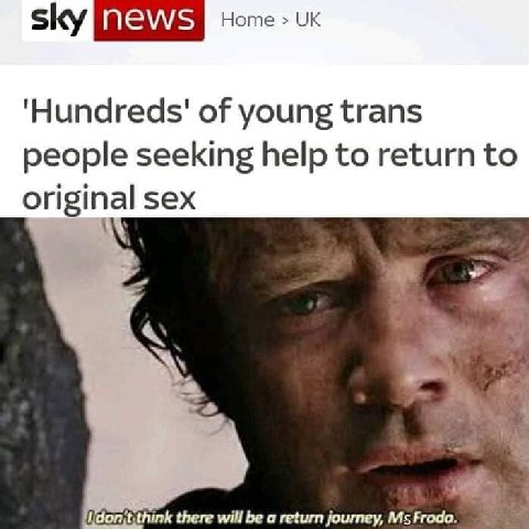 sky пе\м/$ Home of young trans people seeking help to return to original sex 1 К. 4 there will be а return юитеу,