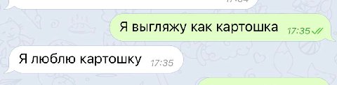 (выгляжу как зеленая уартошка воюбленная в дихотомическую невозможную борьбу-слияние лука и пиклсов)