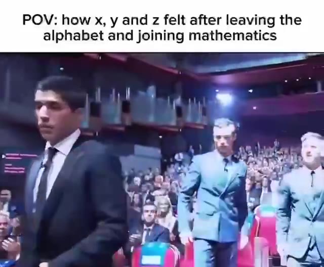 alphabet and joining mathematics