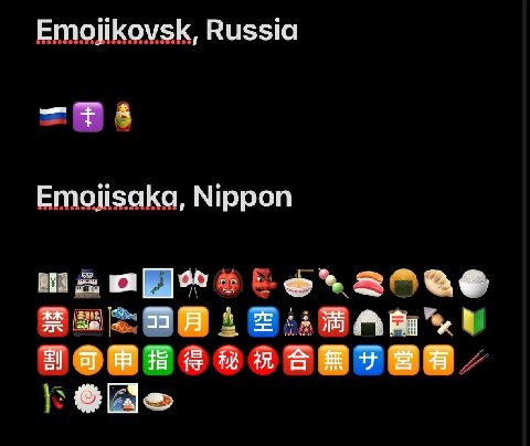Emojikovsk, Russia 6 Nippon