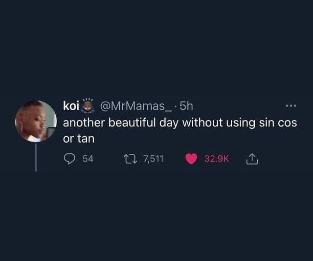 another beautiful day without using sin cos or tan