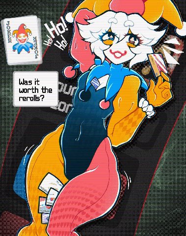 it's the most.. modest art I seen of Balatro joker..
