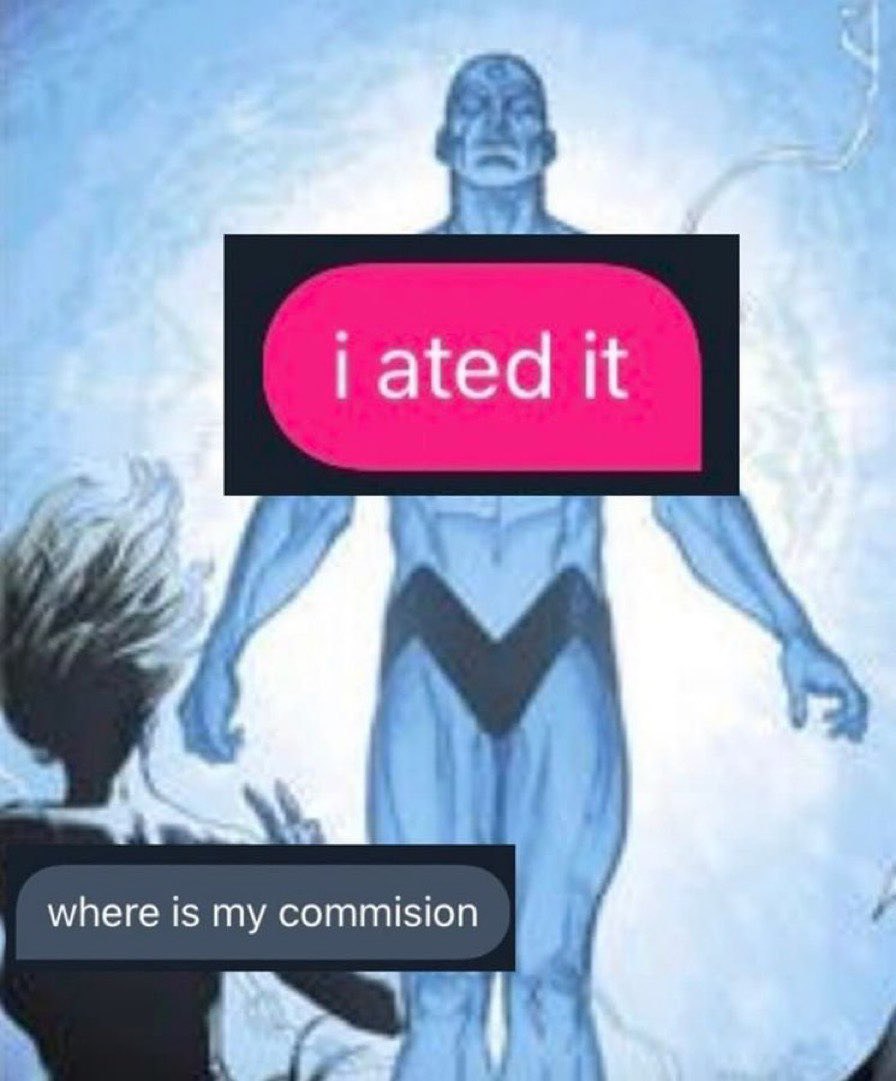 i ated it 2 where is my commision