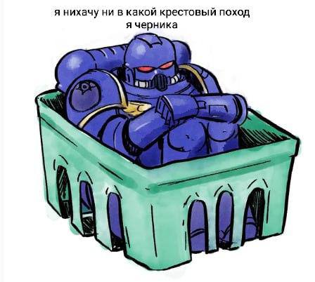 я нихачу ни в какой крестовый поход я черника “4 4