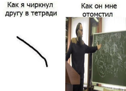 Как я чиркнул Как он мне другу в тетради отомстил