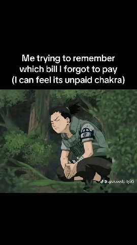 Me trying to remember which bill forgot to pay can feel its unpaid chakra) @spaceoddity95