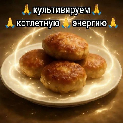 А культивируем А. А котлетную энергию А