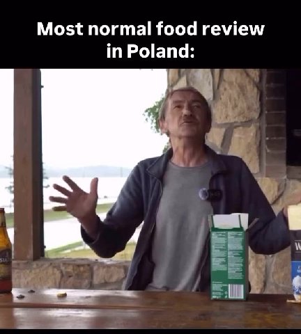 Most normal food review