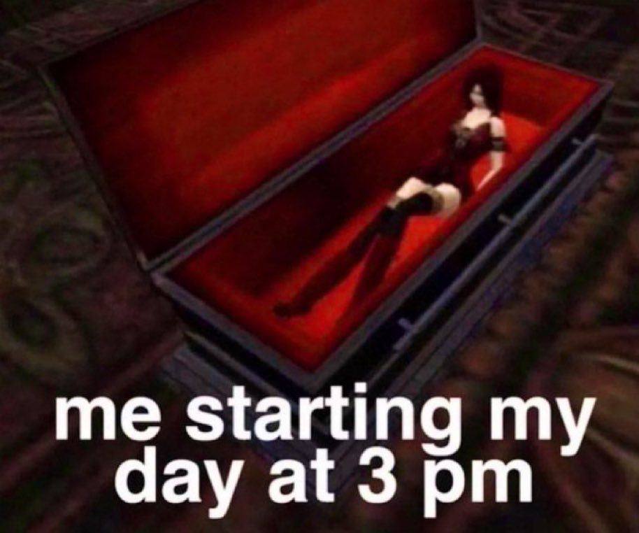 me starting my day
