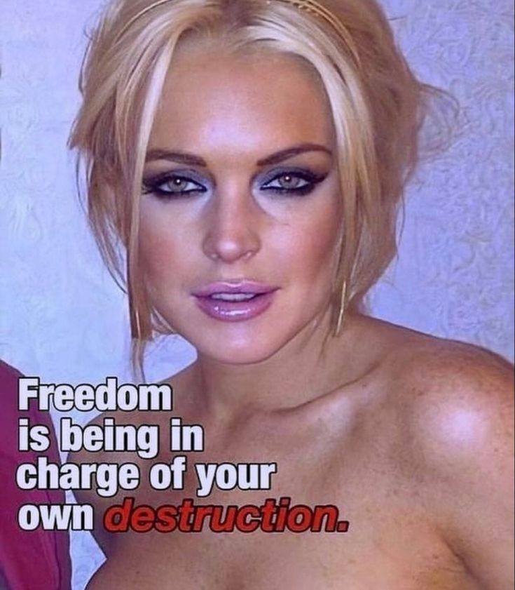 Freedom is being in charge of your own