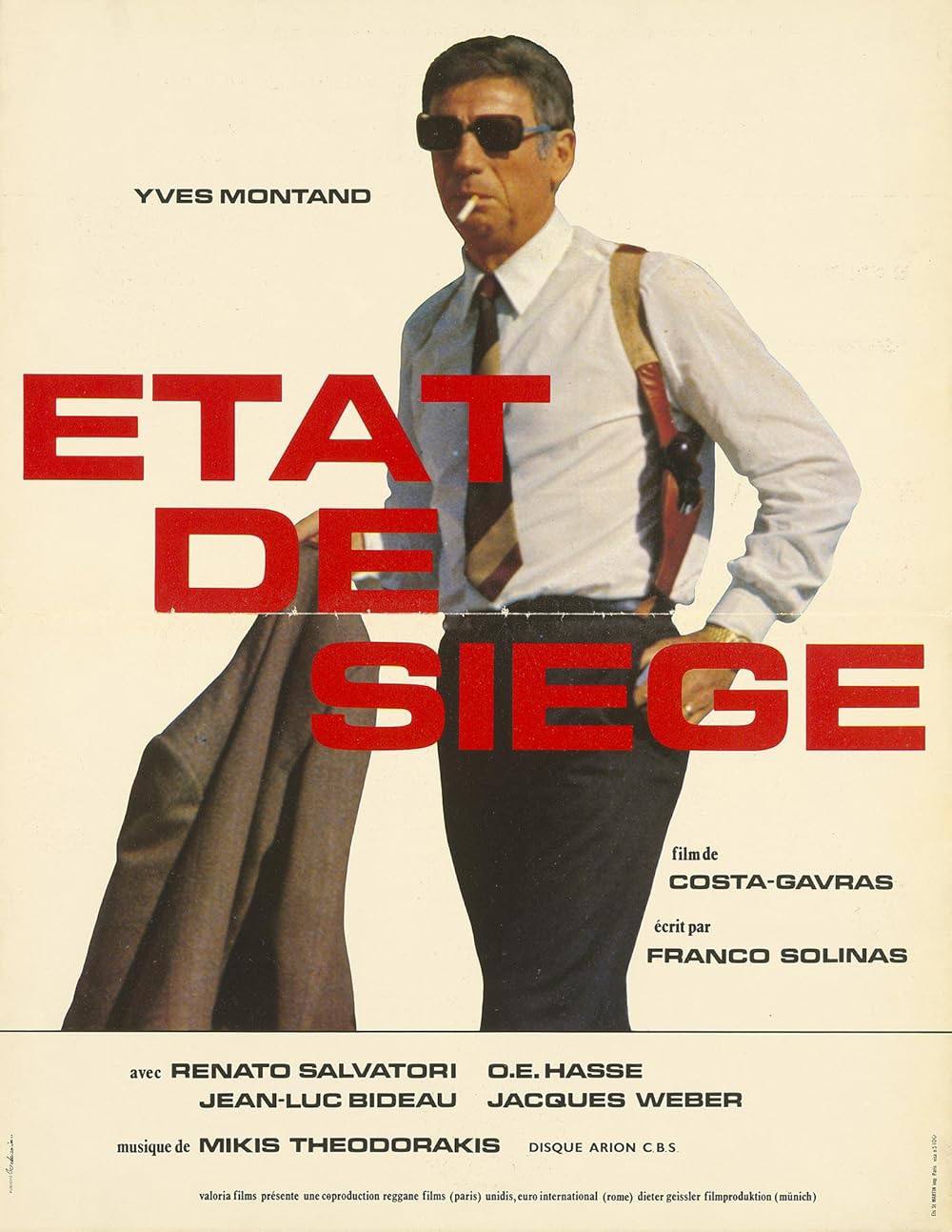 Осадное положение (1972)

Следуя уже отработанной в Дзете (1969) формуле, Коста-Гаврас склеивает холодный и сухой политический триллер с сегментированным повествованием, постепенно разворачивающимся п