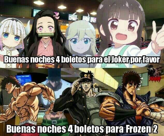 Buenas 4 holetos ага 4 Joker “AS eee Buenas noches 4 boletos para