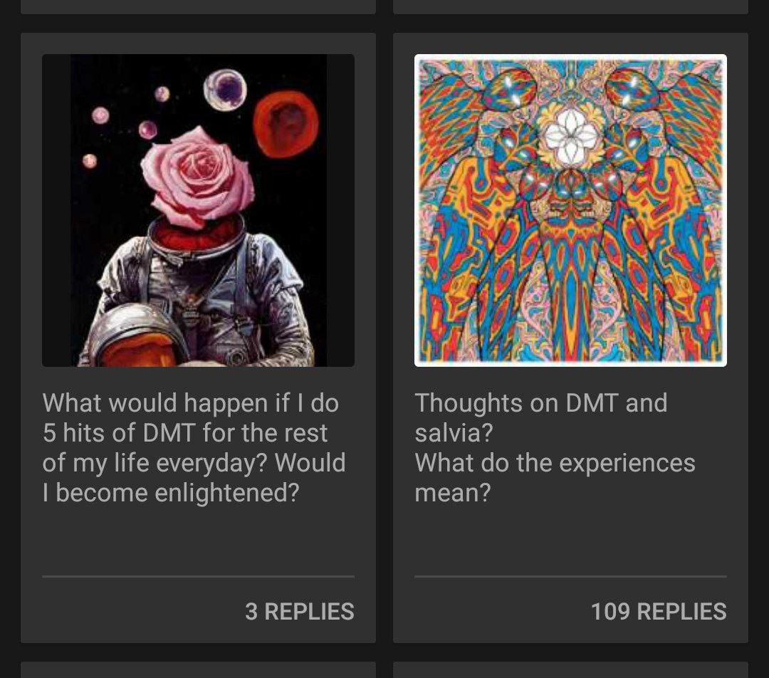 DMT and LSD force will kill /x/ one day
I hate it