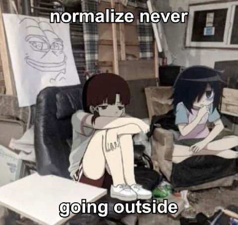 normalize never going outside