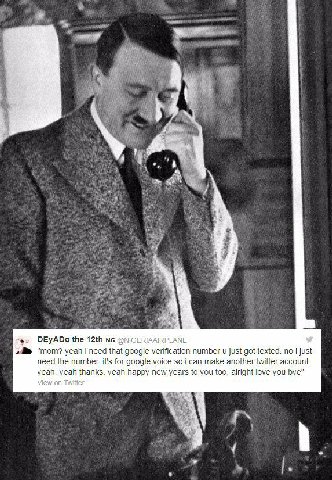 4 Я 7 Me A Ars у i ОЕУАОо the @Nic "mom? yeah i need that google verification number и just got texted. no i just need the number. it's for google voice so i can make another twitter account. yeah. ye