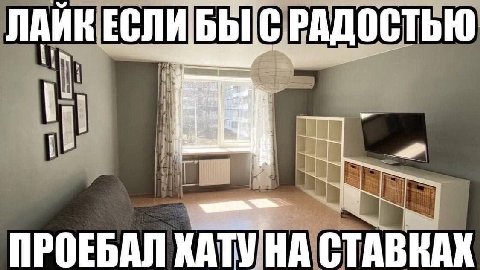 ЛАЙК ЕСЛИ БЫ СРАДОСТЬЮ 2 ПРОЕБАЛ ХАТУ НА СТАВКАХ