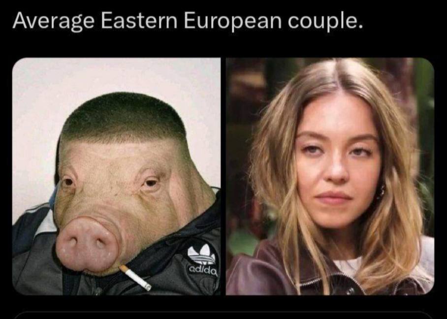 Average Eastern European couple.
