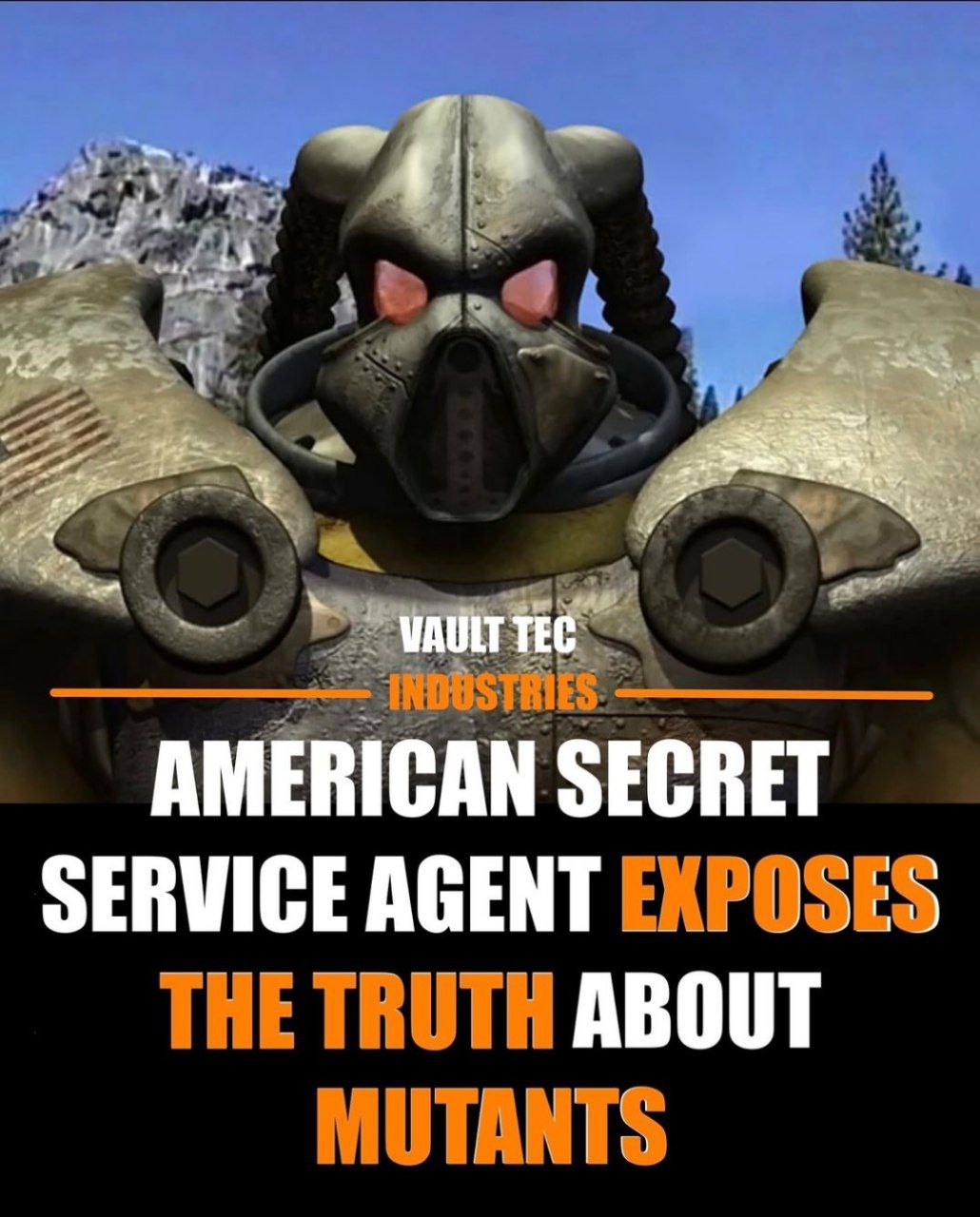 VAULT TEC AMERICAN SECRET SERVICE AGENT ABOUT