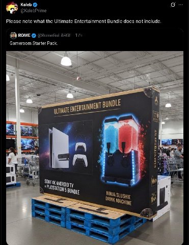 Kaleb Please note what the Ultimate Entertainment Bundle does not include. КОМЕ Gameroom Starter Pack a 4 1 i 1 i „7