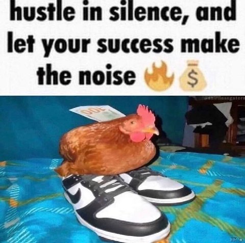 ustie in ence, an let your success make the noise 5