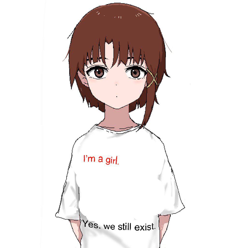 а girl, Yes, we still