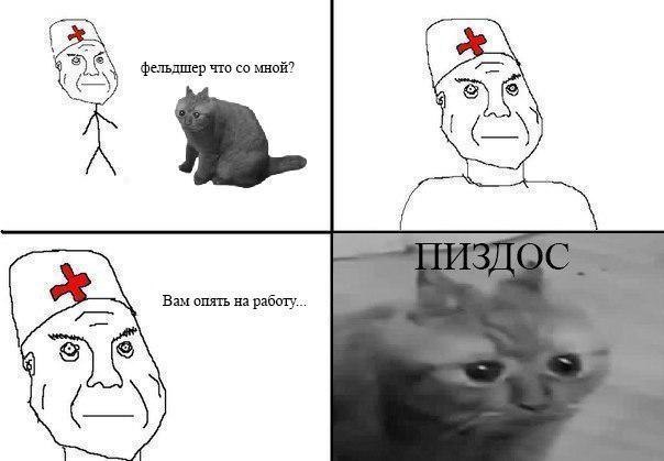 фельдшер что мной? Вам опять на работу... cam)
