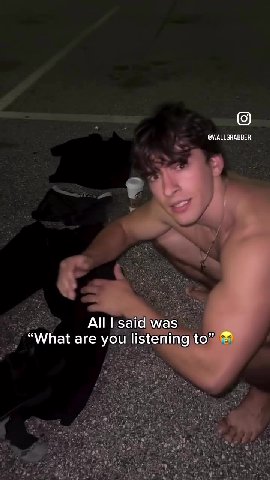 All said was “What are you listening