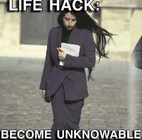 ШЕЕ BECOME UNKNOWABLE