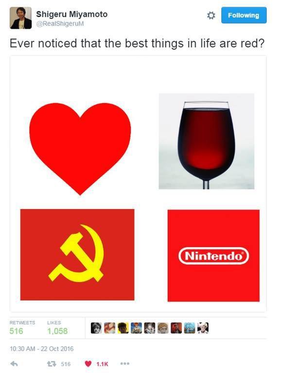 Ever noticed that the best things in life are red?
