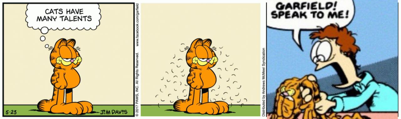 GARFIELD! TO 7% 19 2 У