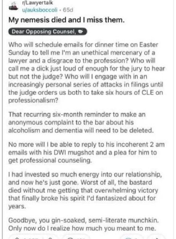 Шамуепак nemesis died and miss them. Who will schedule emails for dinner time on Easter Sunday to tell me an unethical mercenary of a lawyer and a disgrace to the profession? Who will call me a dick j