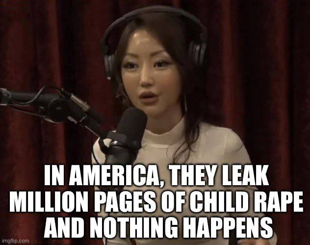 IN AMERICA, THEY LEAK MILLION PAGES OF CHILD RAPE AND NOTHING HAPPENS