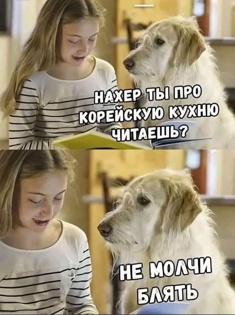 у ТЫ ПРО КОРЕЙСКУЮ КУХ КУХНЮ НЕ МОЛЧИ БАЯТЬ;