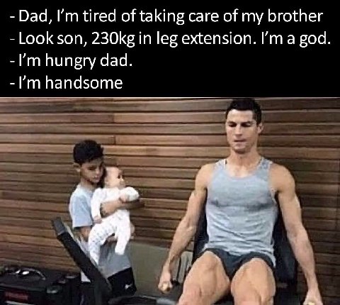 Dad, tired of taking саге of my brother Look son, in leg extension. a god. hungry dad. handsome 4 7