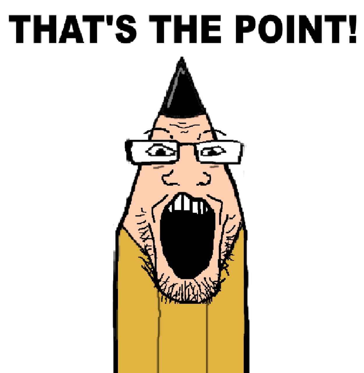 THAT'S THE POINT!